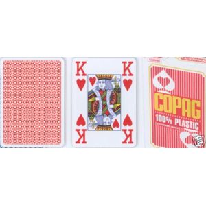 Copag Copag Jumbo 2073 Poker karty 4 rohy Red