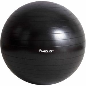 MOVIT 6334 Gymnastický míč - černý, 75 cm