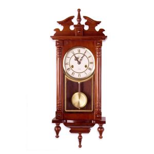 Tuin ORPHEUS 1393 Nástěnné kyvadlové hodiny mahagon - 73 cm