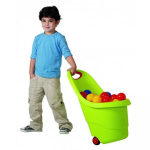 Keter KIDDIES GO 34803 vozíček na hračky - zelený