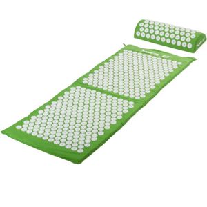 Movit akupresurní podložka s polštářem 130 x 50 cm zelená