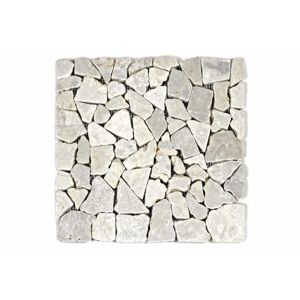 Divero Garth 27816 Mramorová mozaika - krémová obklady - 1x síťka