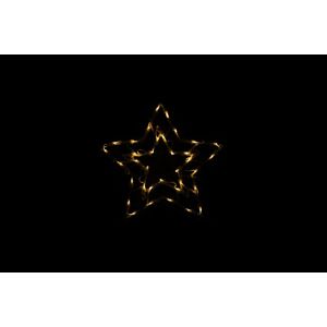 Nexos  47246 Vánoční LED dekorace do okna - HVĚZDA - 40 cm