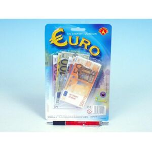 Eura peníze do hry na kartě 15x16cm