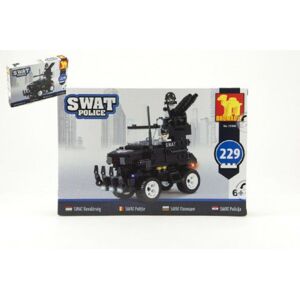Dromader SWAT 49443 Stavebnice Policie Auto 229ks plast