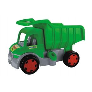 Wader Auto Gigant Truck funkční sklápěč Farmer 55cm zelený plast 65015