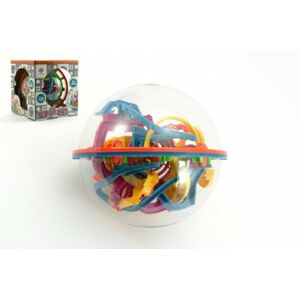 Teddies Perplexus 50127 Hlavolam Bludiště 3D koule plast 17cm