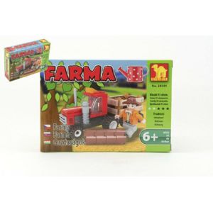 Dromader Farma 28301 Stavebnice 93ks v krabici 18,5x13x4,5cm