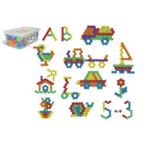 Wader Kostky Puzzle plast 120ks v plastovém boxu 33x12x19cm