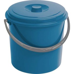 Curver kbelík s víkem modrý 16 l 03208-287