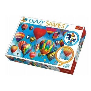 Puzzle Barevné balóny 600 dílků Crazy Shapes 68 x 48 cm