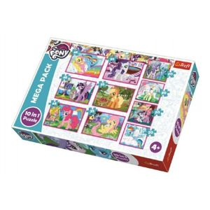 Puzzle My Little Pony 10v1 v krabici 40x27x6cm