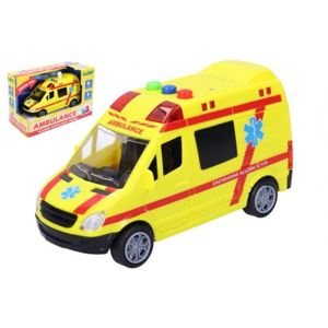 Auto ambulance záchranáři - 18,5x12,5x9 cm