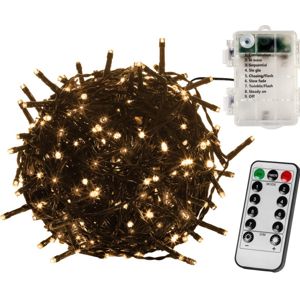 VOLTRONIC® 67404 Vánoční LED osvětlení - 5 m, 50 LED, teple bílé, na baterie