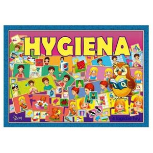Hygiena 4 logické hry společenská hra v krabici