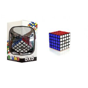 Teddies Rubikova kostka hlavolam 5x5 plast 7x7x7cm v krabičce 16x17x16cm