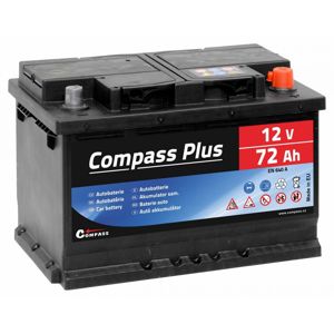 Compass Autobaterie Plus - 12V, 72Ah, 640A