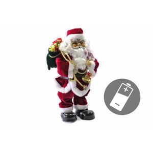 Nexos 5938 Vánoční dekorace - tančící a zpívající Santa Claus