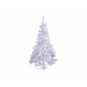 Umělý vánoční strom s třpytivým efektem - 150 cm, bílý