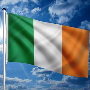 FLAGMASTER Vlajkový stožár vč. vlajky Irsko - 650 cm