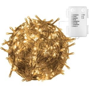 VOLTRONIC® 67672 Vánoční LED osvětlení - 5 m, 50 LED, teple bílé, na baterie