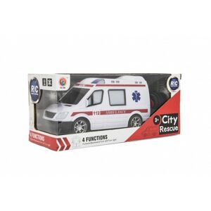 Ambulance na dálkové ovládání, plast, 20 cm, od 3 let