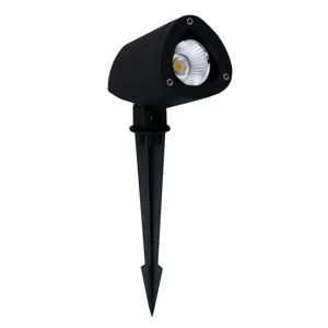 Reflektor Nova Luce černý, IP 65, 7 W