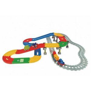 Play Tracks vlak s kolejemi plast a doplňky v krabici