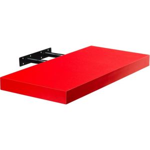 75616  Stilista Volato nástěnná police, 40 cm, červená