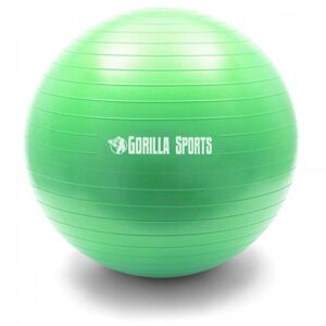 Gorilla Sports Gymnastický míč, 65 cm, zelený
