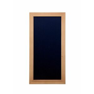 Tabule na popis křídou s popisovačem, 20 x 40 cm, dřevo