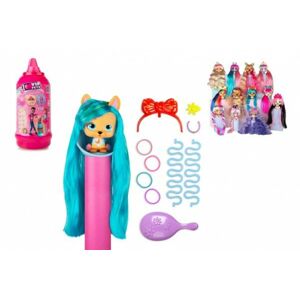 TM Toys I love VIP Pets figurka s dlouhými vlasy plast s doplňky 6 barev v plast. lahvi 10x26x10cm 9ks v box