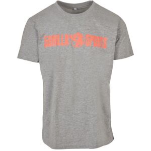 Gorilla Sports Sportovní tričko, šedo/oranžová, 2XL