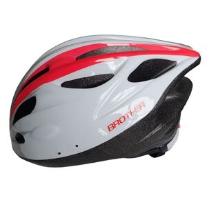 Bílá cyklistická helma velikost L(58-61cm)