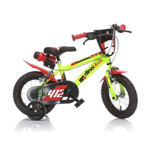Dino Bikes Dětské kolo 12, HiTech ocel, svítivě zelené