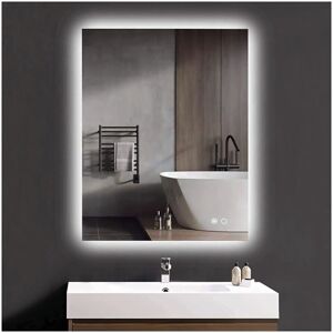 92031IREDA Koupelnové zrcadlo s LED osvětlením, 70 x 50 cm